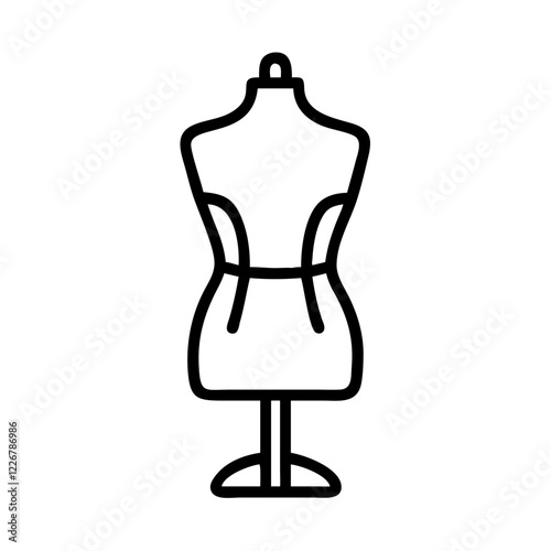 mannequin icon design