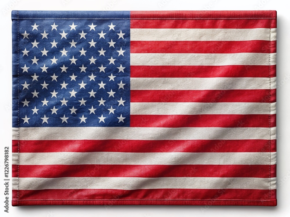 Obraz premium USA Flag Border - Clipping Path - Product Photography