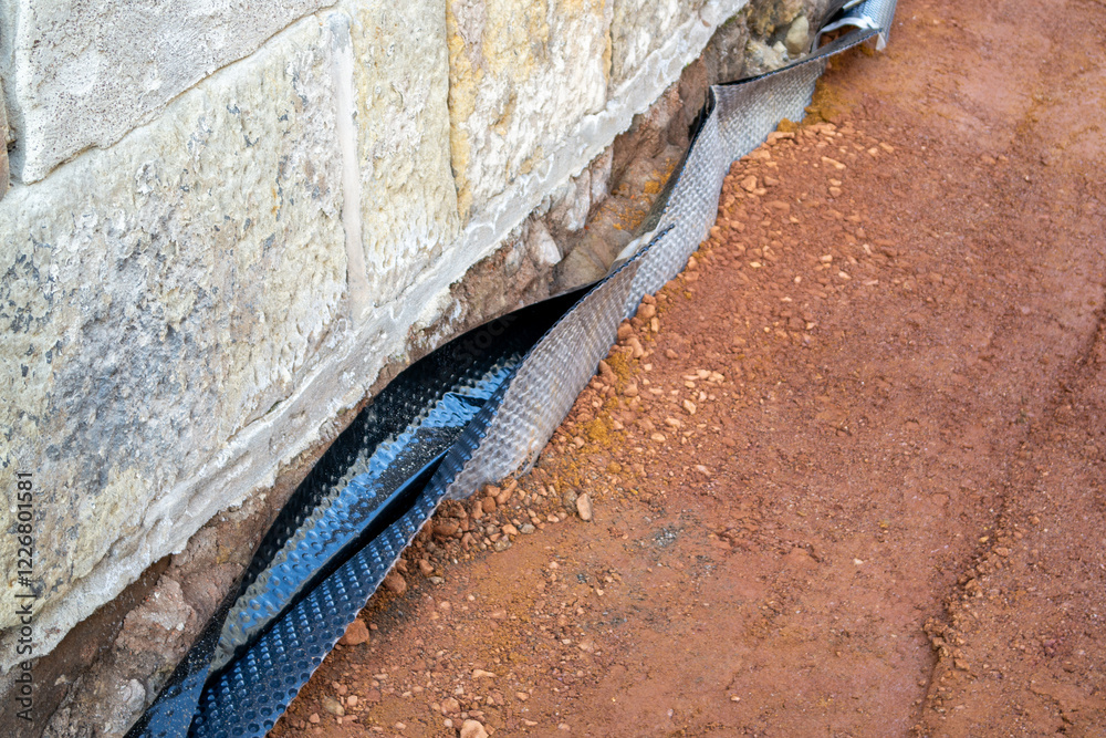 House base is newly insulated from moisture