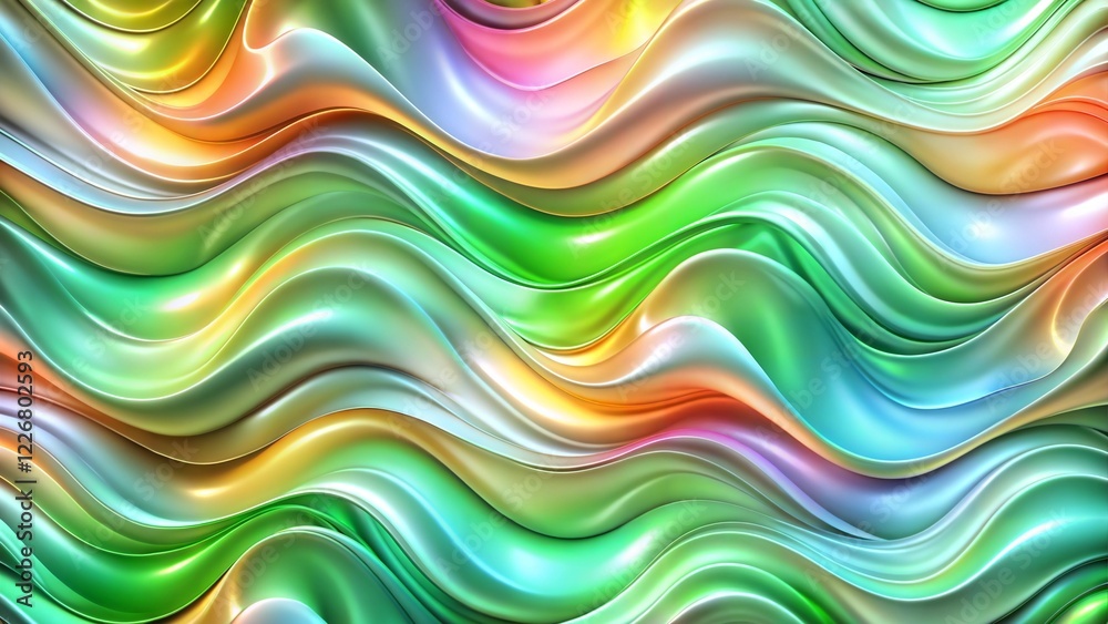 abstract background waves texture layered texture green glow gold silk like abstract background waves texture layered texture green glow gold silk like