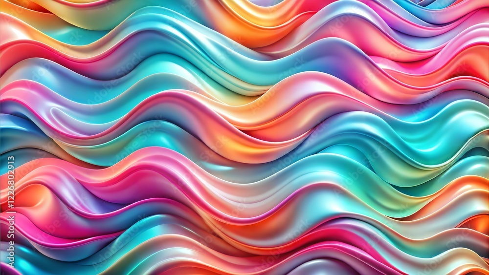 Fototapeta premium abstract background waves texture layered texture silver blue gold