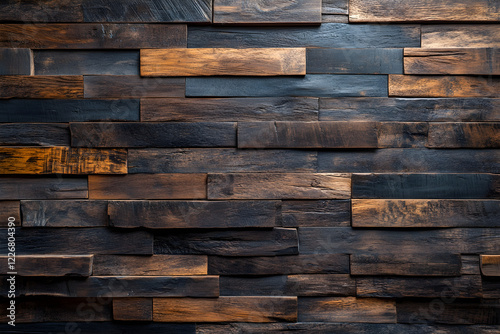 Rustic Wooden Wall Texture Background