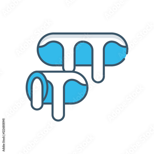 Eclair vector icon