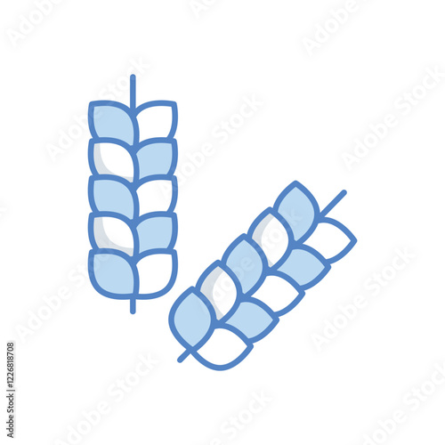 Wheat vector icon