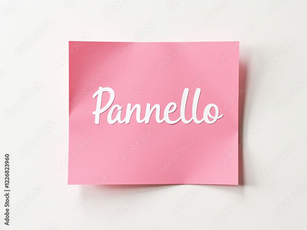 Il Pannello Di Cartoncino Rosa È Apparso Improvvisamente Con Un Cartello Scritto In Lettere Grandi E Chiare. 00002 Il Pannello Di Cartoncino Rosa È Apparso Improvvisamente Con Un Cartello Scritto In Lettere Grandi E Chiare. 00002