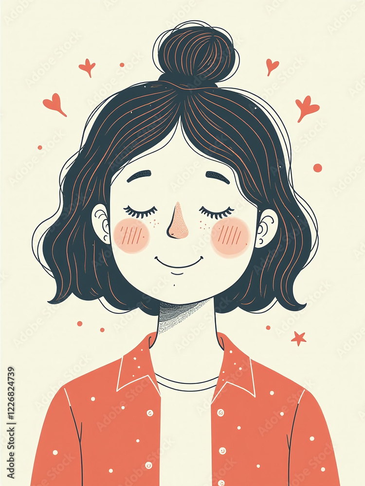 Happy Customers With A Calm Mind Are Essential For Good Mental Health And Overall Satisfaction On World Mental Health Day. 00002 Happy Customers With A Calm Mind Are Essential For Good Mental Health And Overall Satisfaction On World Mental Health Day. 00002
