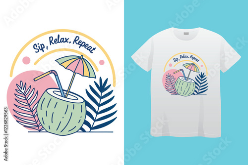 Vintage Summer Design Layout