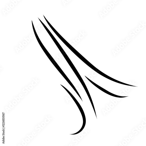 Wind sweep effects illustration 