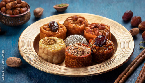 Wallpaper Mural Ramadan sweet foods for iftar time Torontodigital.ca