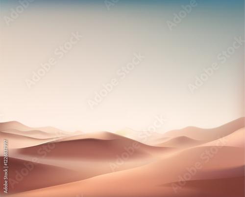 Abstract modern colorful fluid gradient background. Mountain landscape , can be use for Cover, Flyer, Presentation, Advertising, Business, Banner, Backdrop, Website, Landing Page and Mobile Usage.