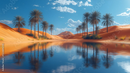 Paradise Oasis in the Desert photo