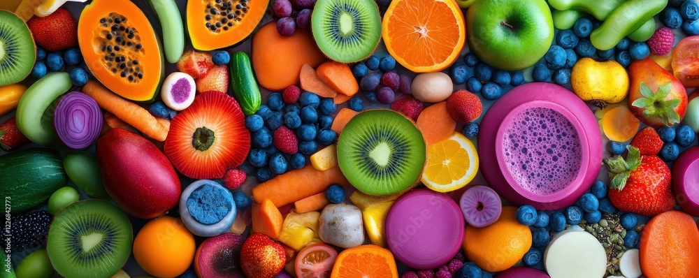 Micronutrient-Dense Breakfast Foods Arranged for a Powerful Immune Boost to Start Your Day Right Micronutrient-Dense Breakfast Foods Arranged for a Powerful Immune Boost to Start Your Day Right