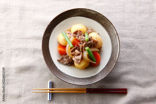 肉じゃが　一人分