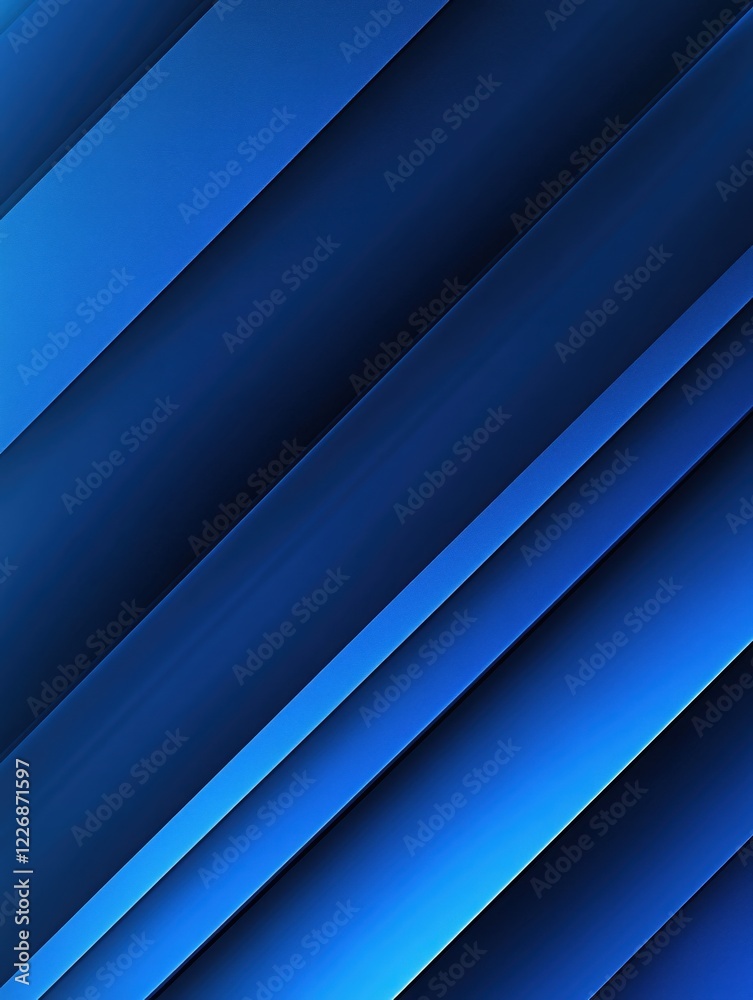 Obraz premium Captivating Blue Layers Abstract Background with Diagonal Lines and Subtle Texture for Design