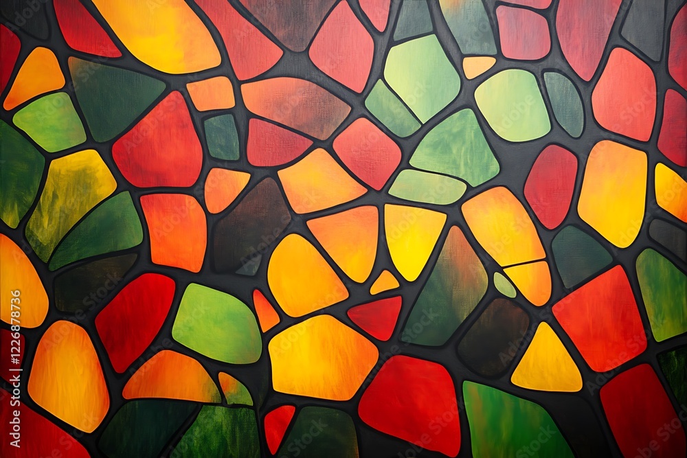 colorful stained glass window colorful stained glass window
