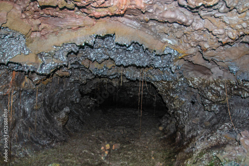 tunnel de lave à la Réunion