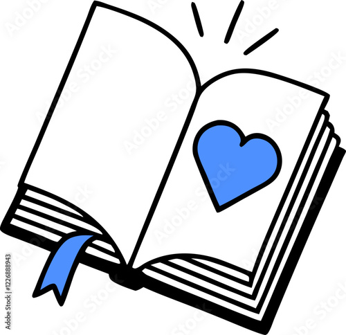 cute book icon idea vector(svg)