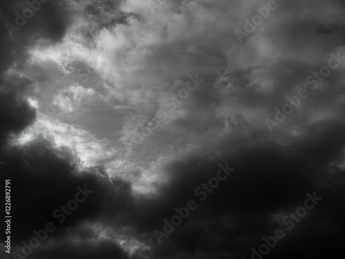 Sky dark cloud storm halloween background rain lightning thunder stormy typhoon Nature light scene rainy atmosphere damage effect carbon dioxide dust air pollution 2.5 Pm, texture nature windstorm photo