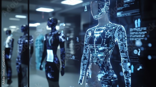 Wallpaper Mural Digital Fashion Technology Interface Torontodigital.ca