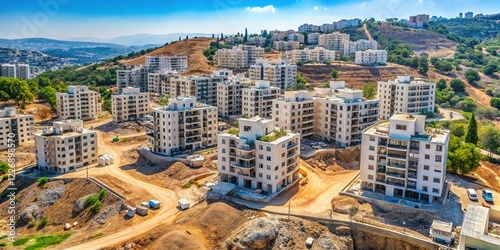 Karmiel, Israel: Modern Apartments Under Construction, June 2021