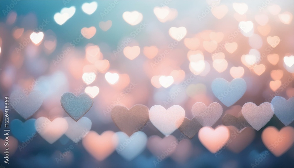 Fototapeta premium abstract background with hearts 