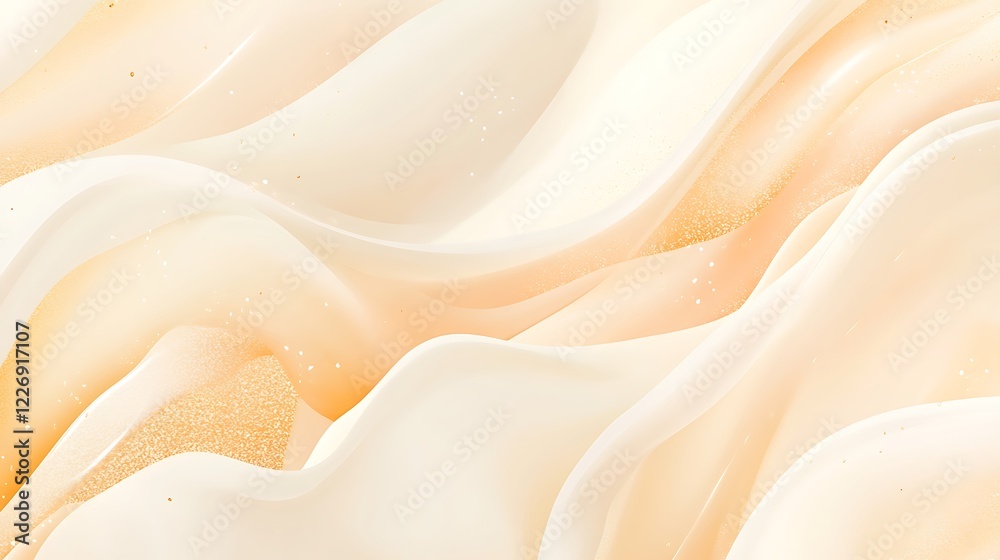 Abstract Cream and Gold Swirling Texture Abstract Cream and Gold Swirling Texture