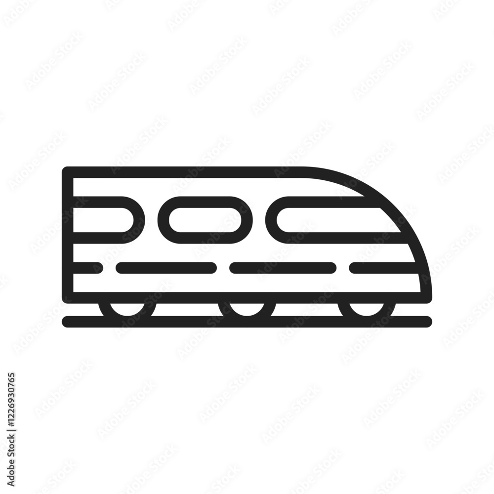 Trains icon vector image. Suitable for mobile apps, web apps and print media. Trains icon vector image. Suitable for mobile apps, web apps and print media.