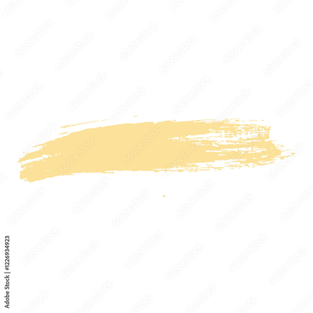 Fototapeta premium soft brown ink paint brush stroke