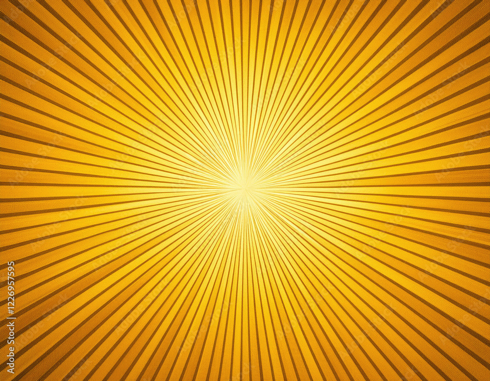 Obraz premium Vintage pop art yellow background