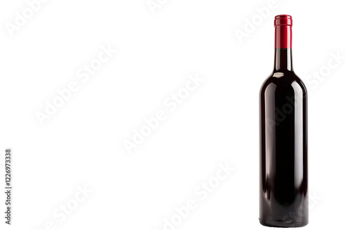 Red Wine Bottle Perfect for Cozy Autumn Evenings With Friends or Intimate Gatherings