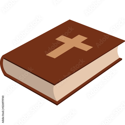 Holy Bible, Christianity Book Vector