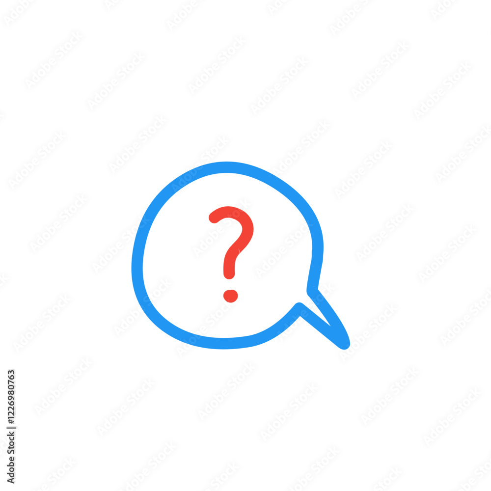 question bubble icon question bubble icon