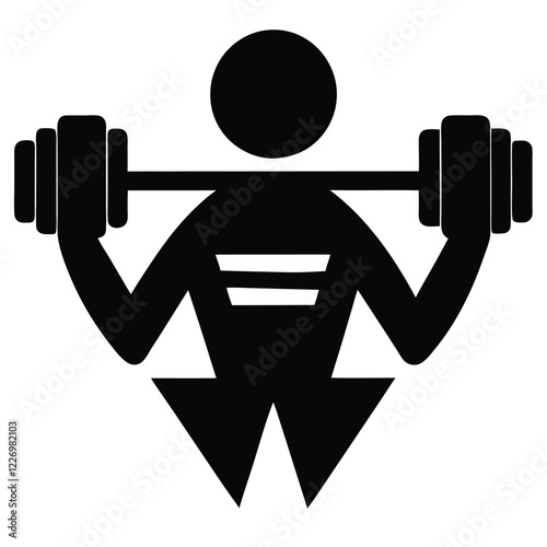 Gym logo icon vector