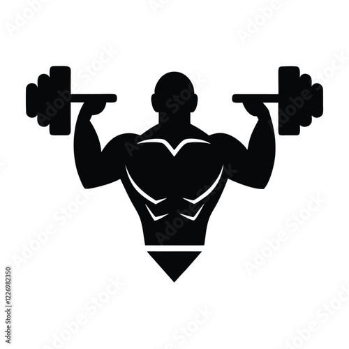 Gym logo icon vector