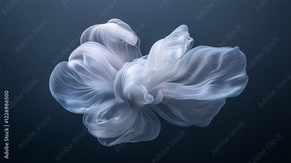 Fototapeta premium Crystaii fiower background HD 8K wallpaper Stock Photographic Image