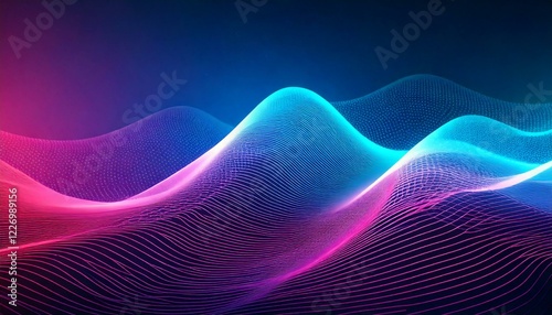 Colorful Abstract Blue and ...