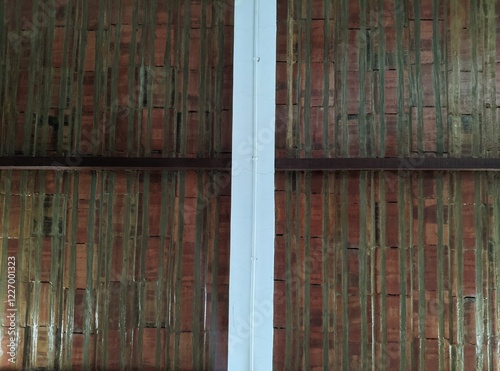 old wooden door