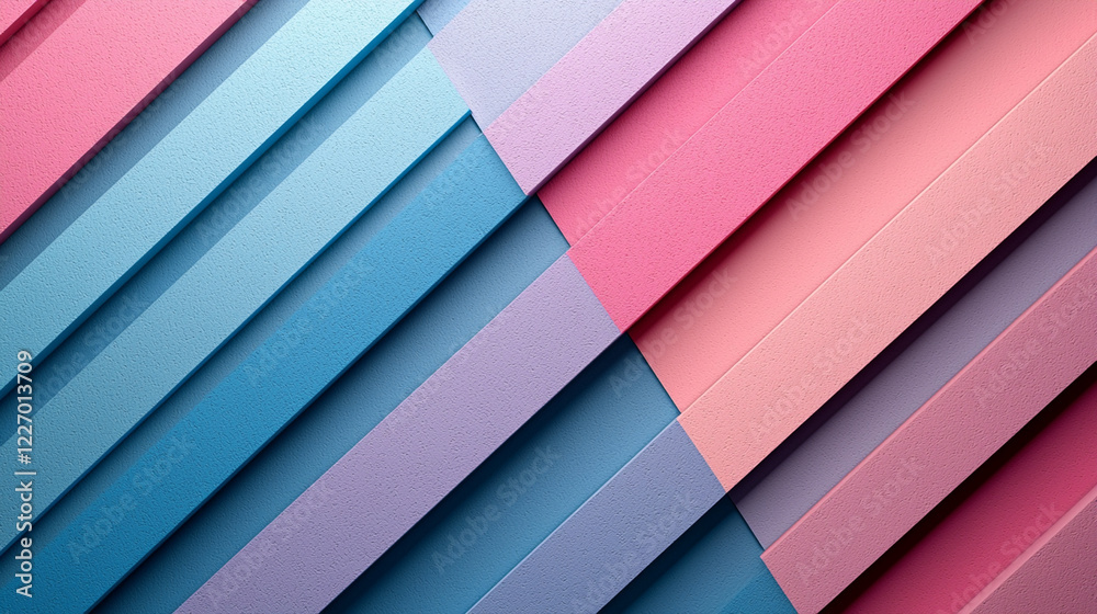 Obraz premium Abstract pastel diagonal stripes background design