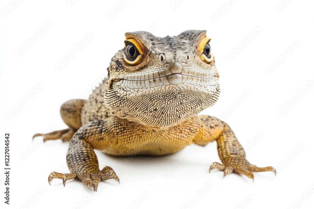 Close-up of a curious lizard Close-up of a curious lizard