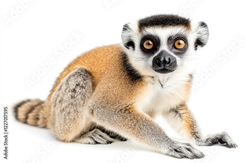 Ring-tailed Lemur close-up.