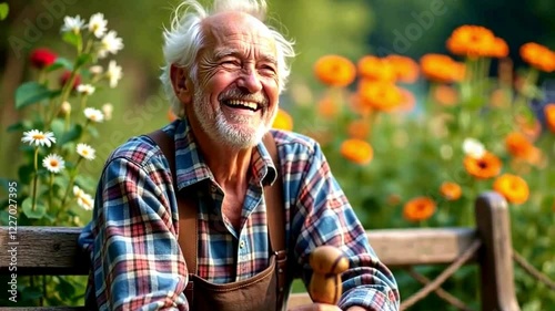 portrait of a senior person