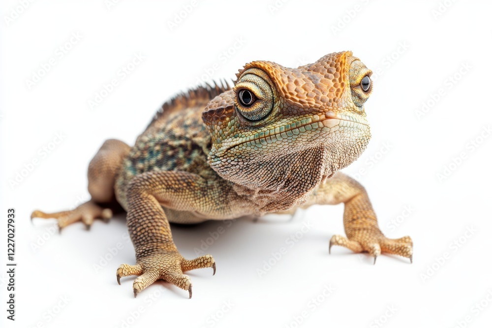 Fototapeta premium Close-up of a curious reptile.