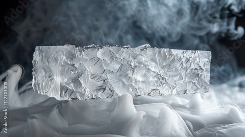 Aerogel: A silica or carbon-based, ultra-lightweight material with exceptional thermal insulation properties, earning the nickname 