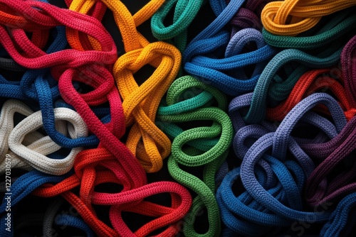 A mesmerizing abstract composition featuring organic curves and textures in soothing pastel colors, inviting viewers to explore its intricate forms and patterns.