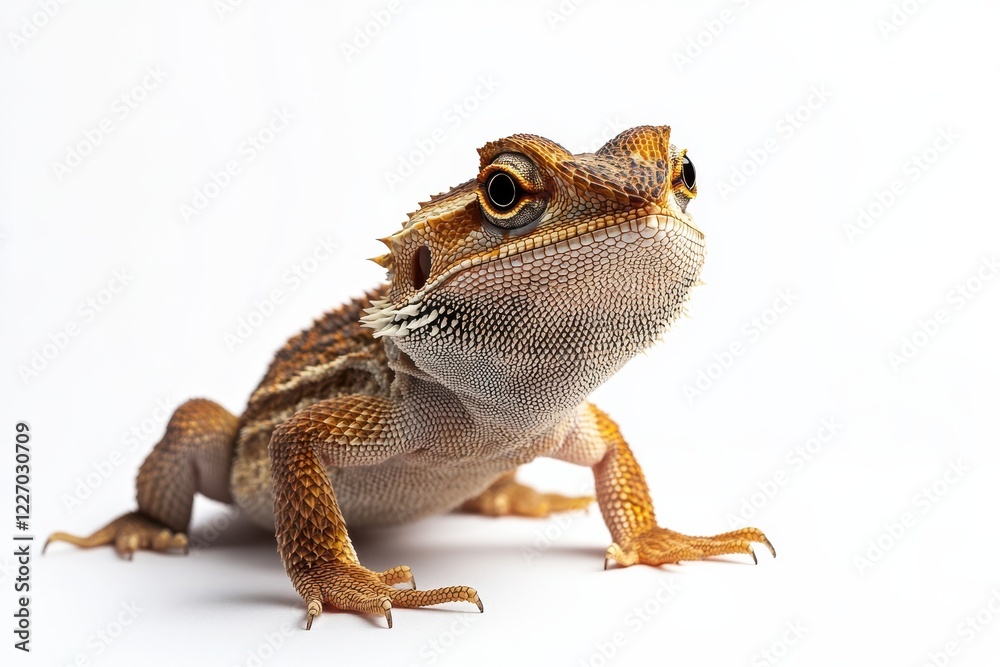 Fototapeta premium Close-up of a Bearded Dragon