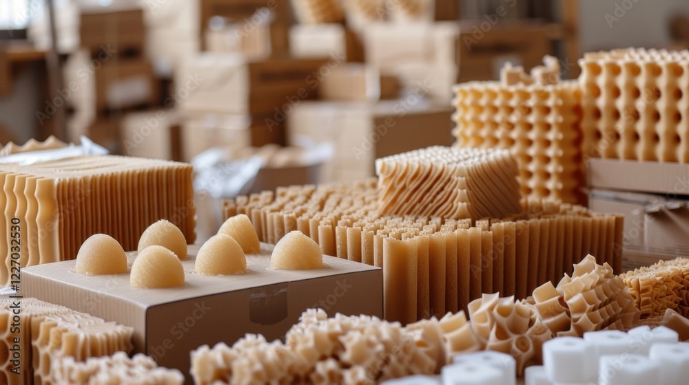 Bio-Based Foam: Plant-based foam that provides a renewable and environmentally friendly solution for cushioning and packaging, replacing petroleum-based alternatives.
Bio-Based Foam: Plant-based foam that provides a renewable and environmentally friendly solution for cushioning and packaging, replacing petroleum-based alternatives.
