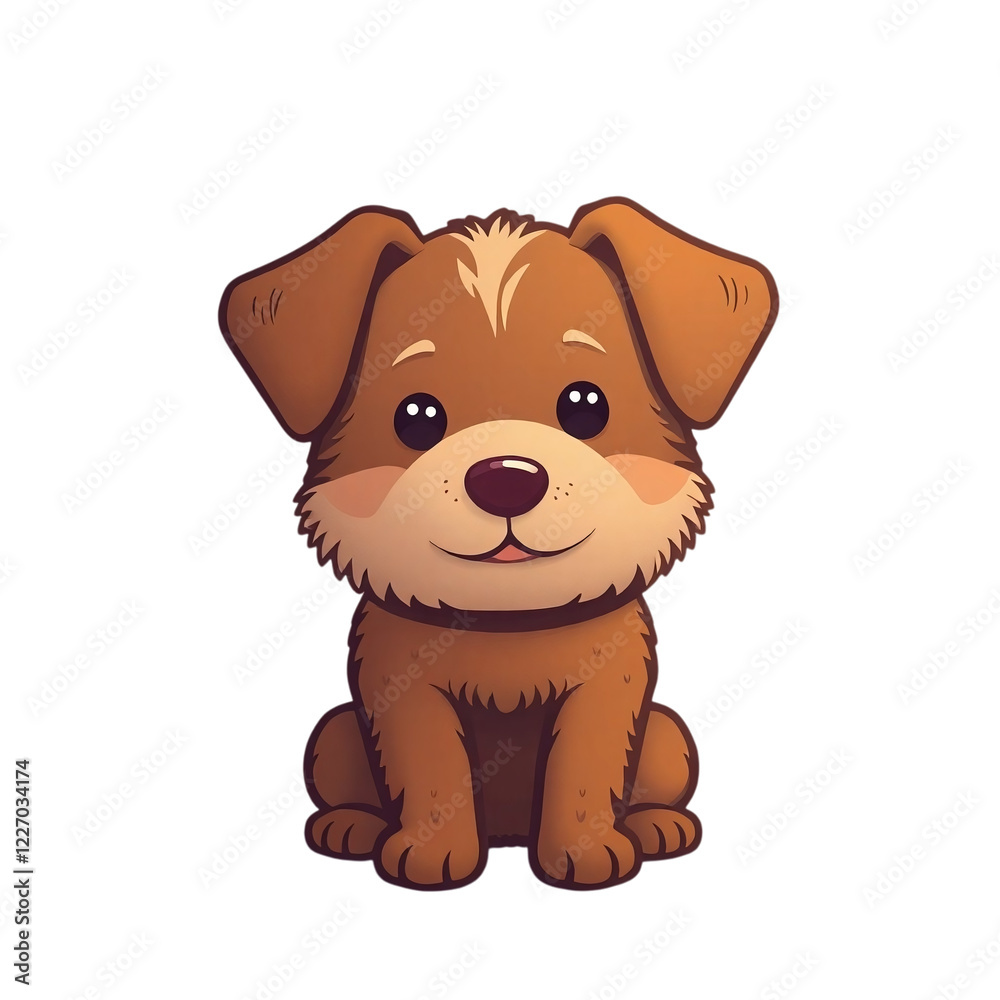 cute dog isolated on white background cute dog isolated on white background