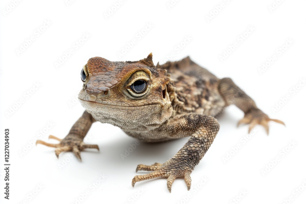 Close-up of a reptile with textured skin Close-up of a reptile with textured skin