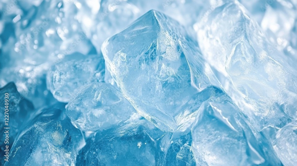 Overlapping Icy Blue Triangles Creating a Modern Edgy Design in Raw Style Art Overlapping Icy Blue Triangles Creating a Modern Edgy Design in Raw Style Art