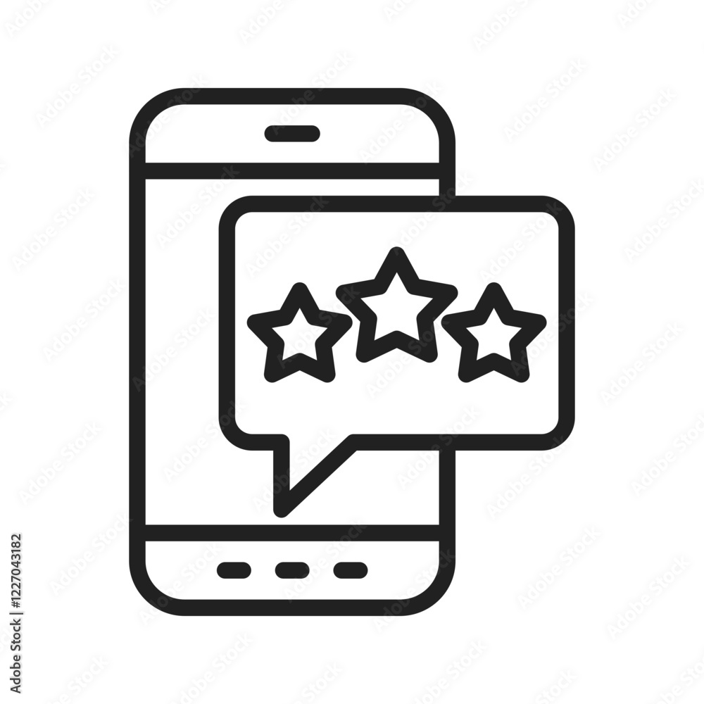 Customer Survey icon vector image. Suitable for mobile apps, web apps and print media.